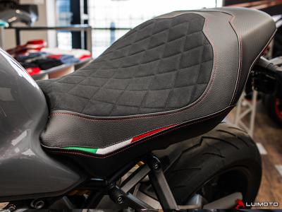Luimoto Seat Cover Diamond for Ducati Monster 821 1200 17-20