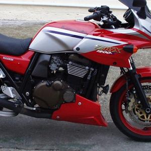 Bugspoiler für Kawasaki ZRX 1200 Std. GFK