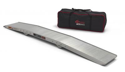 Acebikes Auffahrrampe Alu Kompakt 300kg mit Tasche