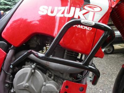 RD-Moto Crash frames black for Suzuki DR 750 Big 1988-1990