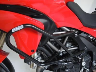 RD-Moto Sturzbügel schwarz für Ducati Multistrada 1200  2010 - 2014