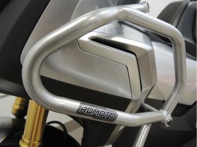 RD-Moto Crash bar set mat silver lower + upper position for Honda X-ADV 750 2017-20