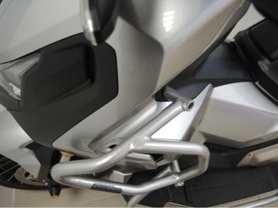 RD-Moto Crash bar set mat silver lower + upper position for Honda X-ADV 750 2017-20