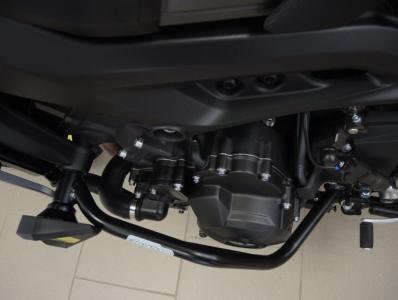 RD-Moto Crash frames + Crash pads SL01 black for Yamaha MT-09 2013 - 2020