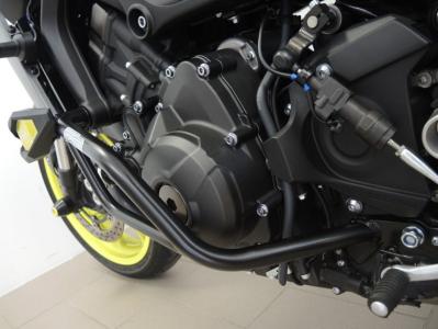 RD-Moto Crash frames + Crash pads SL01 black for Yamaha MT-09 2013 - 2020