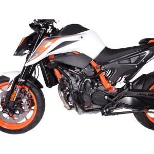 RD-Moto Sturzbügel schwarz inkl. Sturzpad SLDM für KTM 790 Duke 2018+ / KTM 890 Duke 2020+ / KTM 890 Duke R 2021+