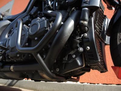 RD-Moto Crash Bar black matt lower for Yamaha V-Max 1700 2009-20