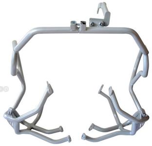 RD-Moto Crash frames silver Upper + lower for BMW R1200GS  2013 - 2019