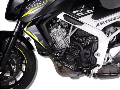Preview: RD-Moto Crash bar black for Honda CB 650F 2014-19