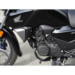 RD-Moto Crash bar lower part black for Honda CB 125F 2014-2023