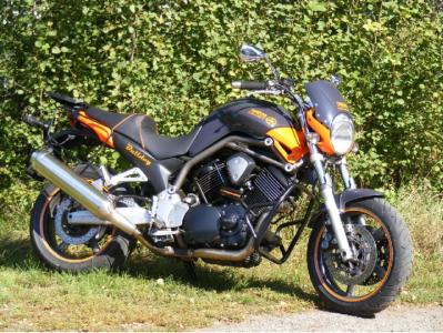 RD-Moto Crash frames black for Yamaha BT 1100 Bulldog 2001-2007