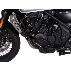 Preview: RD-Moto Sturzbügel schwarz für Brixton Crossfire 500 ´22+ Unter- + Oberteil