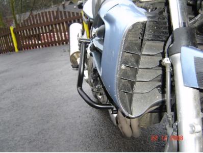 RD-Moto Sturzbügel schwarz für Honda X-11 Eleven 1999-2003