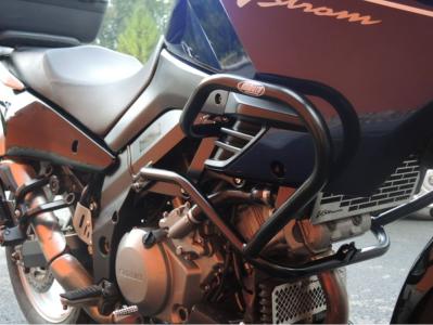RD-Moto Sturzbügel schwarz für Suzuki DL 1000 V-Strom 2002 - 2009