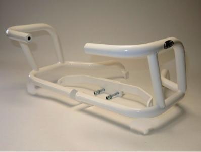 RD-Moto Sturzbügel weiß für Suzuki DR 800 Big 1990 - 1999
