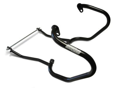 RD-Moto Crash frames black for Yamaha TDM 900 2002 - 2010