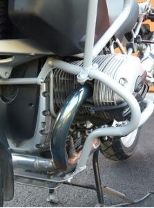 RD-Moto Sturzbügel silber -  Zylinderschutz für BMW R1200GS Adventure 2004-07