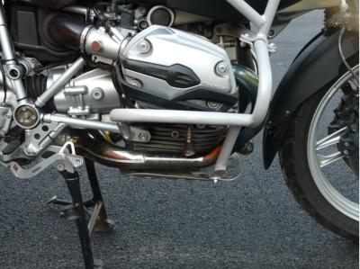 RD-Moto Sturzbügel schwarz - Zylinderschutz für BMW R1200GS Adventure  2013 - 2018