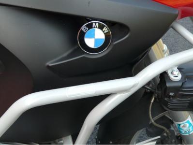 RD-Moto Crash frames  - cylinder protection + upper part silver for BMW R1200GS Adventure 2004 - 2007