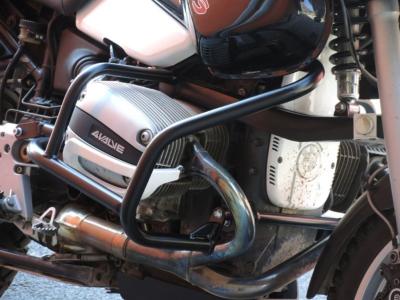 RD-Moto Crash frames black for BMW R1100 GS Adventure  1995 - 1999