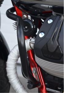RD-Moto Crash frames black for Moto Guzzi V7 Racer / Special  / Stone 2007-14