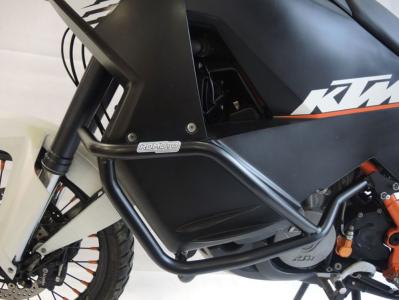 Preview: RD-Moto Crash frames black for KTM 990 Adventure 2006 - 2012