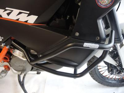 RD-Moto Crash frames black for KTM 990 Adventure 2006 - 2012
