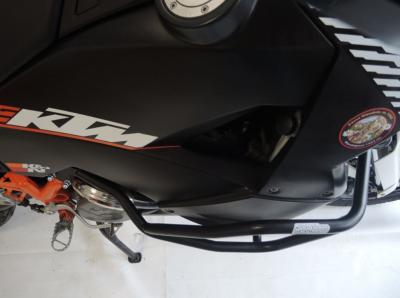 RD-Moto Crash frames black for KTM 990 Adventure 2006 - 2012