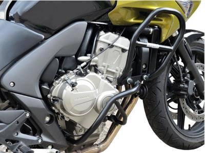 RD-Moto Sturzbügel oben + unten - schwarz für Honda CBF 600 2008-12