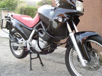 RD-Moto Crash frames black for BMW F 650 GS 1993-1996