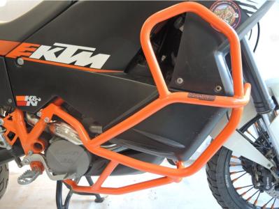 RD-Moto Sturzbügel Orange für KTM 950 Adventure 2003 - 2005