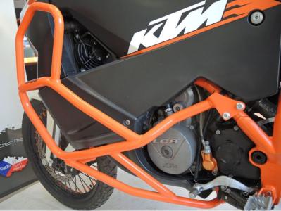 RD-Moto Crash frames Orange for KTM 990 Adventure 2006 - 2012