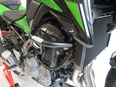 RD-Moto Sturzbügel schwarz für Kawasaki Z900 2017+