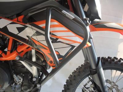RD-Moto Sturzbügel oben schwarz für KTM 690 Enduro R 2008-18