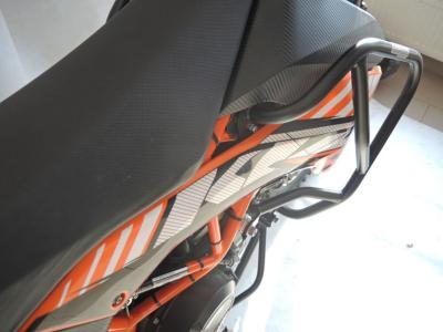 RD-Moto Sturzbügel oben schwarz für KTM 690 Enduro R 2008-18
