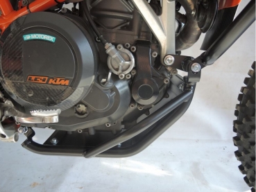 RD-Moto Sturzbügel unten schwarz für KTM 690 Enduro R 2008-18