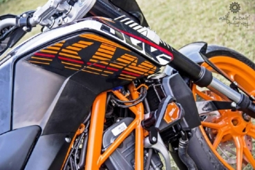 RD-Moto Crash sliders for KTM 125 Duke 11+ / 200 Duke 12-16