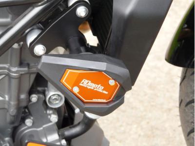 RD-Moto Crash sliders for KTM 125 Duke 11+ / 200 Duke 12-16