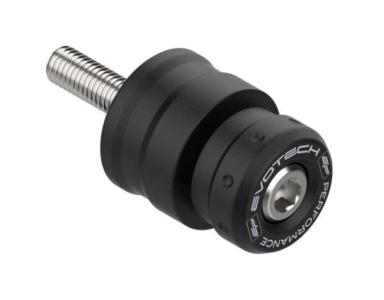 Evotech Performance handlebar end weights for BMW R 1200 GS black 2013 - 2018