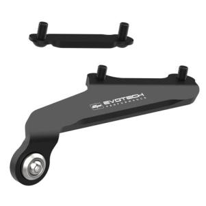 Evotech Performance Auspuffhalter inkl Abdeckplatte Fußraste für Ducati Multistrada V4 Rally 2023+