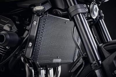 Evotech Performance Kühlerabdeckung für Kawasaki Z900RS 2018+ (schwarz)