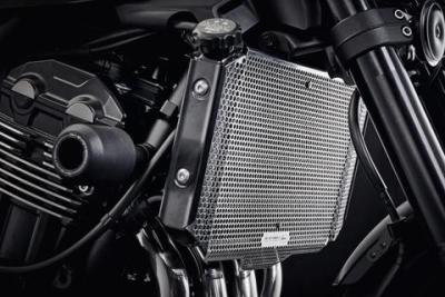 Evotech Performance Kühlerabdeckung für Kawasaki Z900RS 2018+ (silber)