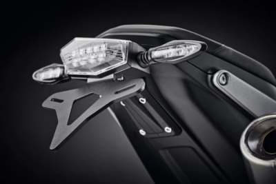 Evotech Performance Kennzeichenhalter für KTM 890 Duke R 2020+ - Rücklicht klar