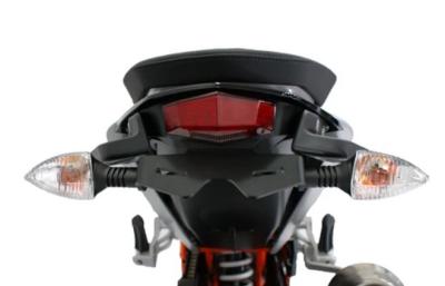 Evotech Performance Kennzeichenhalter für KTM Duke 690 2012-2019 (weiß)