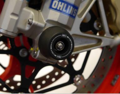 Preview: Evotech Performance Front Fork Spindle Bobbins for Aprilia Shiver 900 2018-2021