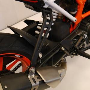Evotech Performance Exhaust Hanger + Rectifier Guard Kit for KTM 390 Duke 2017+