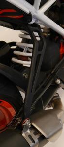 Evotech Performance Exhaust Hanger + Rectifier Guard Kit for KTM 390 Duke 2017+