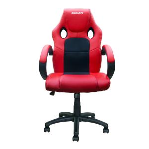 Bürostuhl - Rot mit Ducati Schriftzug