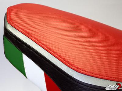 Luimoto Sitzbankbezug Team Italia für Ducati Hypermotard 2007 - 2012