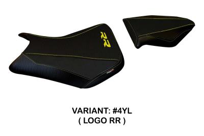 Tappezzeria Italia Seat Cover Model Ravello Total Black for BMW S1000RR 15-18